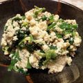 たもたん's cooksnap of when they made 甘くな～い！白和え☆.