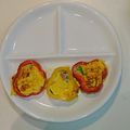 サあヤ's cooksnap of when they made ベイビーキス（パプリカ）のチーズオムレツ.