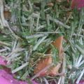 クック9P6O5D☆'s cooksnap of when they made 水菜と柿のサラダ。.