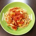 ゴロみかん's cooksnap of when they made 台所ペンギンのシーフードスパゲッティ.