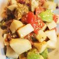 智恵ちゃんのつく恋慕's cooksnap of when they made 簡単！アボカド・サーモン・長芋サラダ.