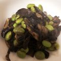 クックTSDDWP☆'s cooksnap of when they made 枝豆とマッシュルーム のバター醤油炒め.