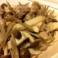 ぷにゅふにゅ's cooksnap of when they made めちゃ旨！豚肉ときのことごぼうの中華炒め.