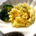 earth。's cooksnap of when they made たらこなマカロニサラダ♥.