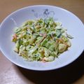 ミルラト's cooksnap of when they made フレンチサラダ（キャベツと卵マカロニ）.