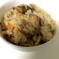 ティラノ〜's cooksnap of when they made 【簡単】サバ缶DE炊き込みご飯.