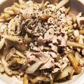 クック5WI343☆'s cooksnap of when they made 牛蒡と豚肉の時雨煮風。.