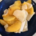 りーそー's cooksnap of when they made 柿とカブ塩麹で浅漬け.