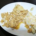 o^o^oayuayu's cooksnap of when they made 舌平目のムニエル　ガーリックきのこソース.