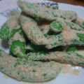 りーこさん's cooksnap of when they made スナップエンドウのゴマ衣✿.