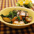 ぽっぽぺぺ's cooksnap of when they made 春菊とちくわのしらす塩昆布炒め.
