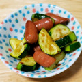 プチ豚ちゃん's cooksnap of when they made ☆ズッキーニとソーセージのカレー卵炒め.