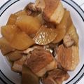 pucyipan's cooksnap of when they made 豚バラかたまり肉と大根の煮物.
