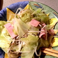 ame-ikuru's cooksnap of when they made もやしとキャベツとハムの中華和え.