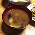 みちゃ0214's cooksnap of when they made 味噌汁の具に☆お茄子となめこ.
