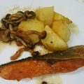 ねここfm's cooksnap of when they made 鮭のムニエル簡単レモンソース添え.