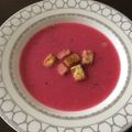CANADOLL's cooksnap of when they made 塩酒粕と豆乳で♪ビーツのポタージュスープ.