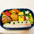 キティちん's cooksnap of when they made 電車好き 新幹線はやぶさ 幼稚園のお弁当.