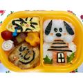 とまぴょん♫'s cooksnap of when they made 簡単♡キャラ弁スヌーピー.