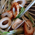 kam嫁's cooksnap of when they made 水菜とちくわの超簡単おつまみ.