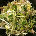 オールボン's cooksnap of when they made 超簡単！茗荷と長葱、青じそのごまポン和え.