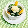 賀古遥's cooksnap of when they made 肉味噌とブロッコリーのココットカマンஐஃ.