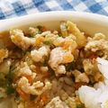 余裕なき2児の母's cooksnap of when they made 離乳食後期〜完了期☆ガパオ風ごはん.