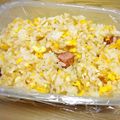 Ｍatu☆Music's cooksnap of when they made ♪ウィンナーとあげ玉のチャーハン♪.