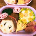 yukigonnn☆'s cooksnap of when they made ツムツムキャラ弁☆美女と野獣 ベル.