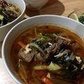 エビビンバ's cooksnap of when they made シェフ直伝韓国料理＠ユッケジャンクッパ.