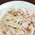 RIA730's cooksnap of when they made 簡単！節約！もやしと豚こま肉のネギ塩炒め.
