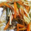 パタパタゆいな's cooksnap of when they made 鮭の和風野菜あんかけ.