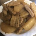 chika2633's cooksnap of when they made 豚バラ大根の炒め煮.