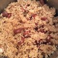 Bärlauch's cooksnap of when they made 金時豆　玄米ご飯　圧力鍋で.