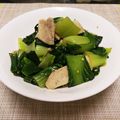 cosakin's cooksnap of when they made 豚とチンゲン菜のごまポン和え.