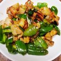 クックO280O7☆'s cooksnap of when they made 豚肉柔らか♪蓮根と豚肉のからし炒め.
