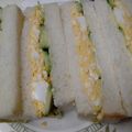 クックH86AFM☆'s cooksnap of when they made 民泊飯 コンビニ材料で超ふわたまごサンド.