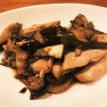 ゆうちゃん39's cooksnap of when they made やわらか鶏胸肉と茄子の塩麹炒め♪.