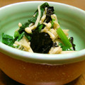 矢切のねぎちゃん's cooksnap of when they made お弁当にも　ほうれん草・えのきの海苔和え.