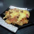 よしこピー's cooksnap of when they made ミートソースの残りで段々重ねグラタン.