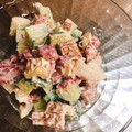 ぱんだ170071's cooksnap of when they made 簡単おつまみサラダ　梅マヨきゅうり.