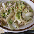 みー３２'s cooksnap of when they made レタスとエリンギの中華炒め.