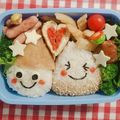 yukiron719's cooksnap of when they made キャラ弁　秋♪ 遠足 どんぐり・くり.