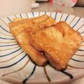 sunita's cooksnap of when they made 凍り豆腐の照り焼き♡.