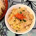 ほけきょ♪'s cooksnap of when they made 炊飯器で作る！本格「炊き込みチャーハン」.