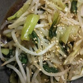 TAMOKI☆'s cooksnap of when they made もやしと青梗菜のオイスターソース炒め☆.