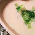 yuyayazu's cooksnap of when they made 里芋と蕪のあら潰しポタージュ.