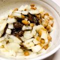 azbjbn's cooksnap of when they made 簡単納豆お通しその⑶.