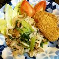 じんとっと's cooksnap of when they made 豚バラと小松菜と春雨の塩炒め！.