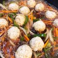 あゆSmile♪'s cooksnap of when they made 鶏団子の甘酢あんかけ.